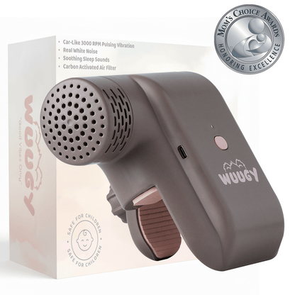 Wuugy Melody - 2025 Portable Smart Baby Sleep Assistant - Rhythmic Vibration, White Noise, Sleep Sounds & Air Filter